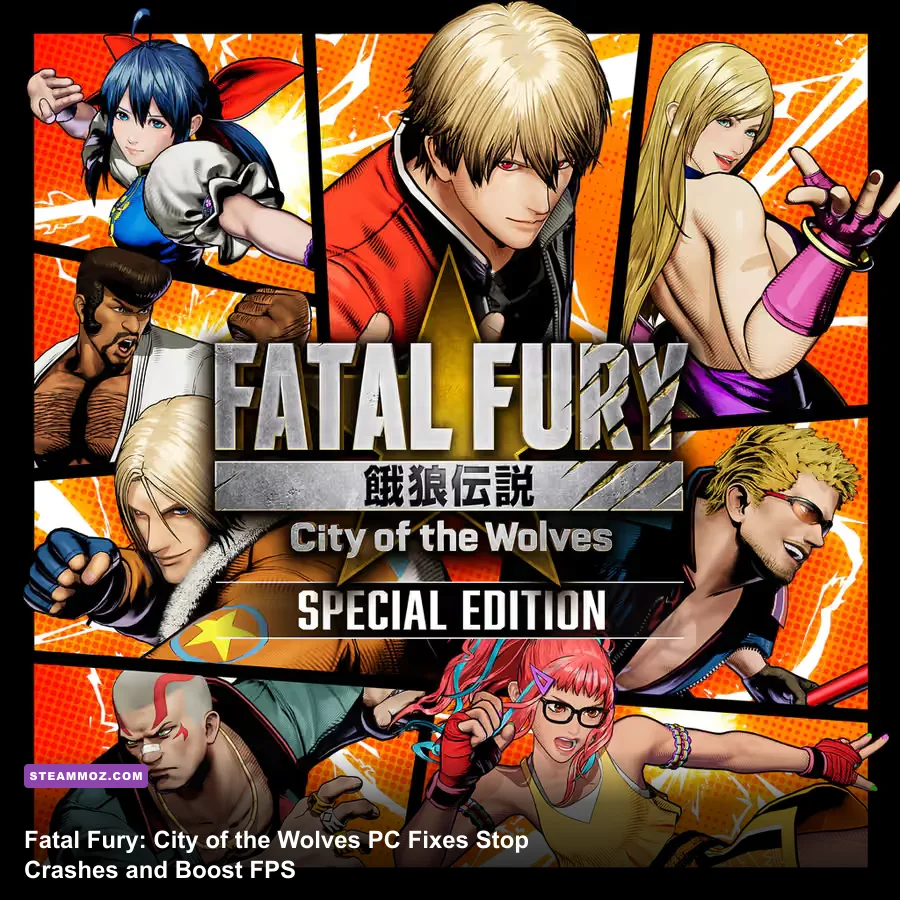 Fatal Fury City of the Wolves PC gameplay showing Terry Bogard in a match