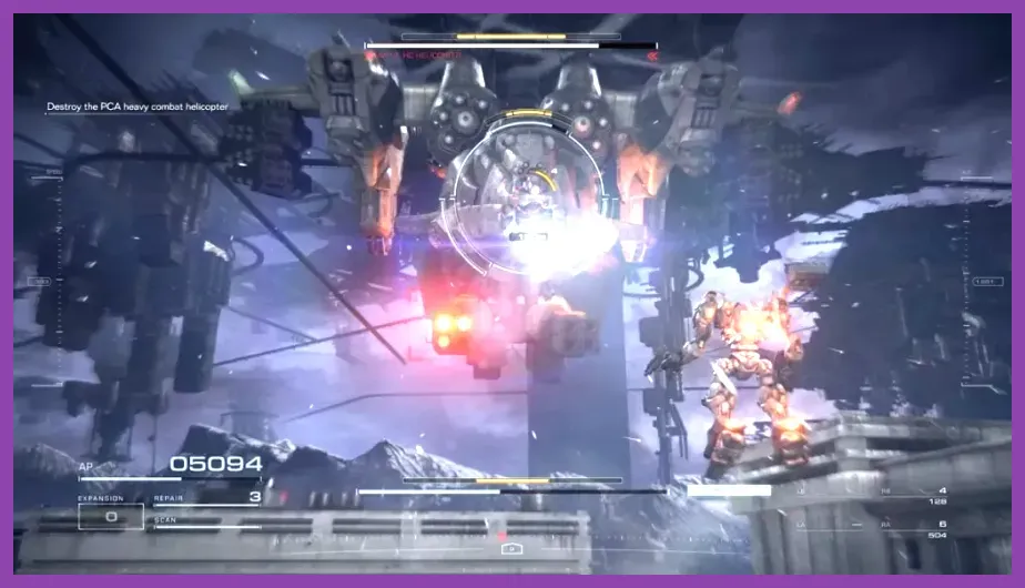 Armored Core 6 HAL 826 lightweight high tech armor set