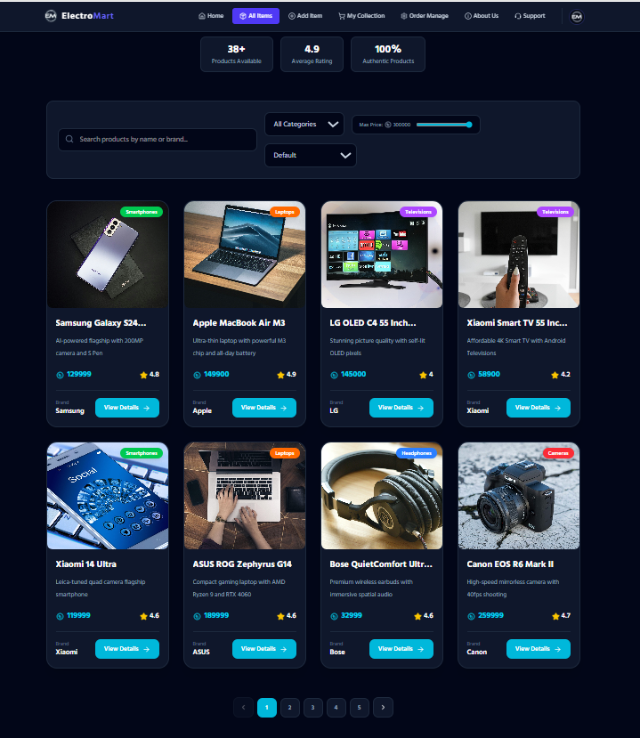ElectroMart E-Commerce