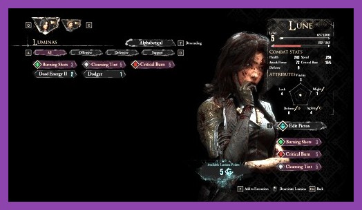 Player crafting weapon in Clair Obscur Expedition 33 atelier