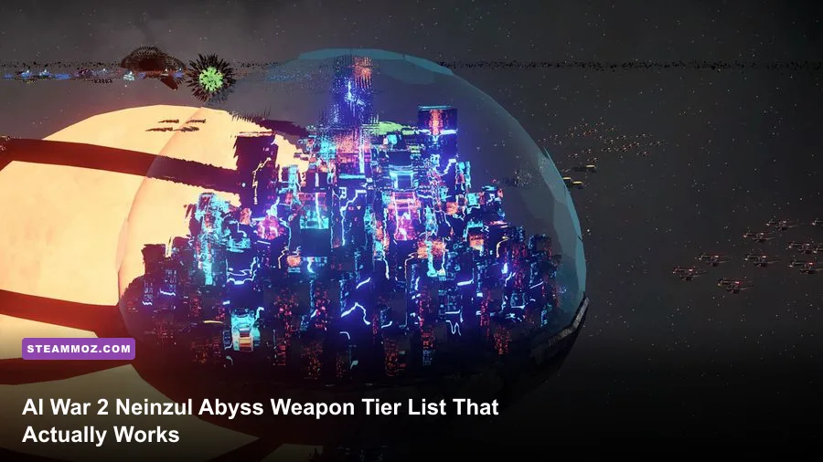 AI War 2 The Neinzul Abyss Neinzul fleet fighting AI defenses