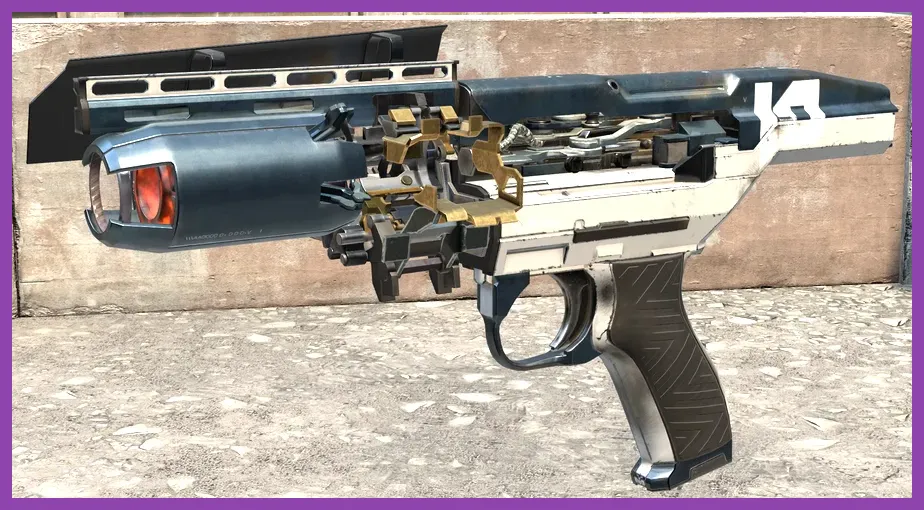 Rapid firing the Pulse SMG in Half-Life Alyx