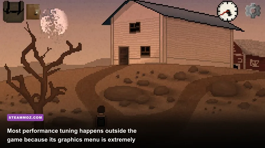 Don't Escape 4 Days to Survive running on a PC through Steam