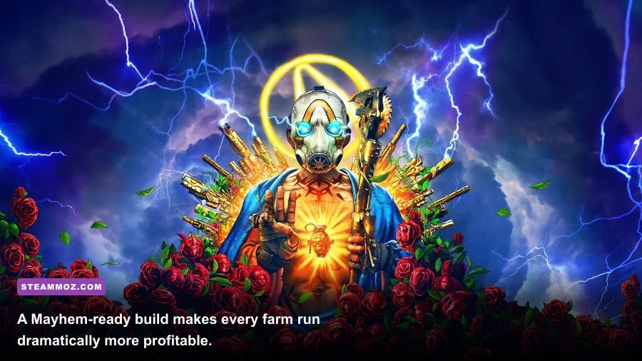 Borderlands 3 Mayhem 11 battlefield filled with legendary loot