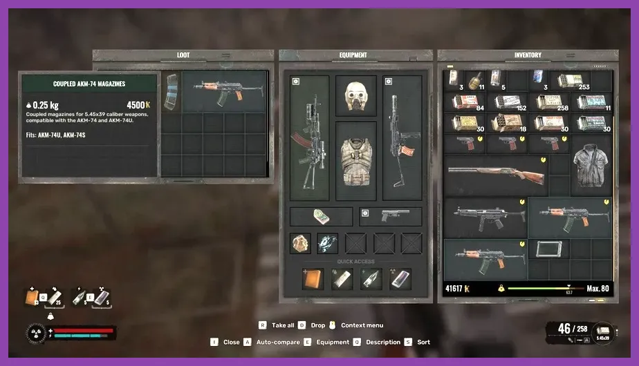 Unique weapon found in a secret stash in Stalker 2