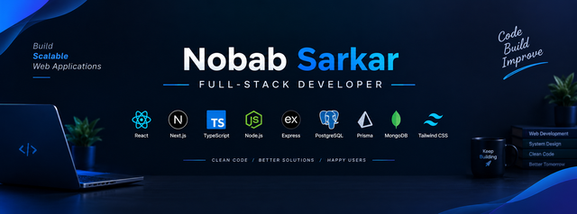 Nobab Sarkar - Full-Stack Developer