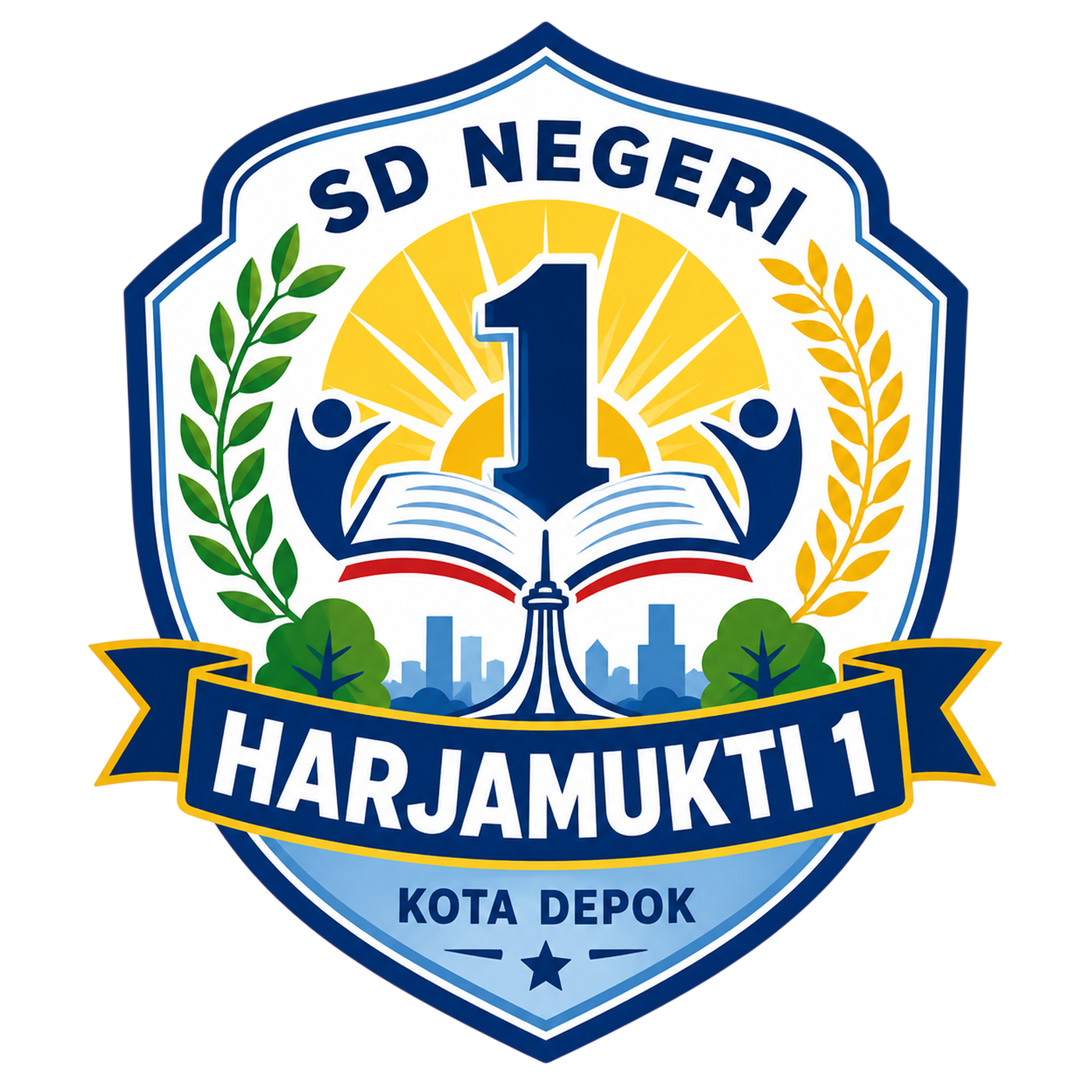 Logo SD Negeri Harjamukti 1