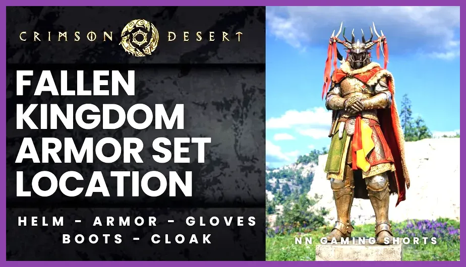 Map interface showing early game armor set location in open world RPG