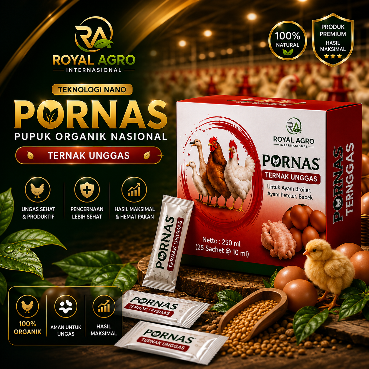 PORNAS Ternak Unggas