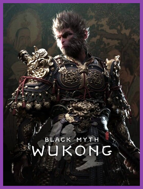 Official cover art of Black Myth Wukong showing the Monkey King