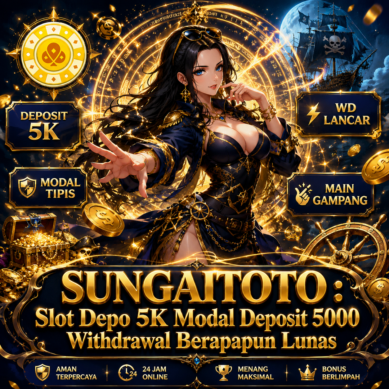 SUNGAITOTO Slot Depo 5K Modal Deposit 5000