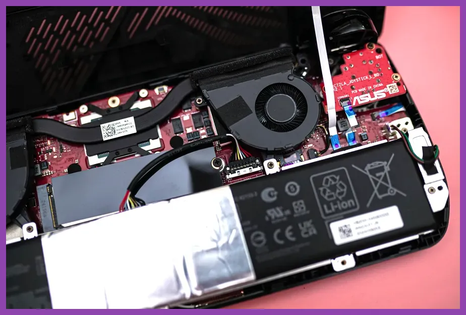 ASUS ROG Ally X internal M.2 2280 SSD upgrade