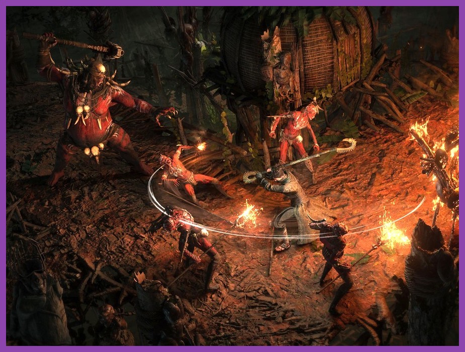 Fast movement skills combat in Path of Exile 2 early campaign