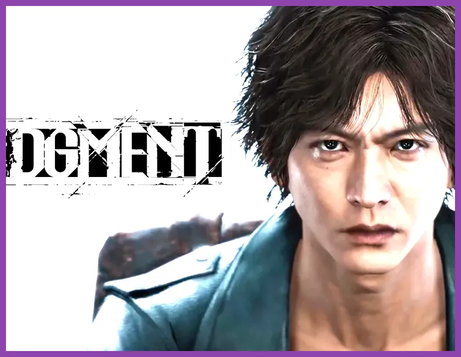 Takayuki Yagami examining clues on an investigation board in Lost Judgment