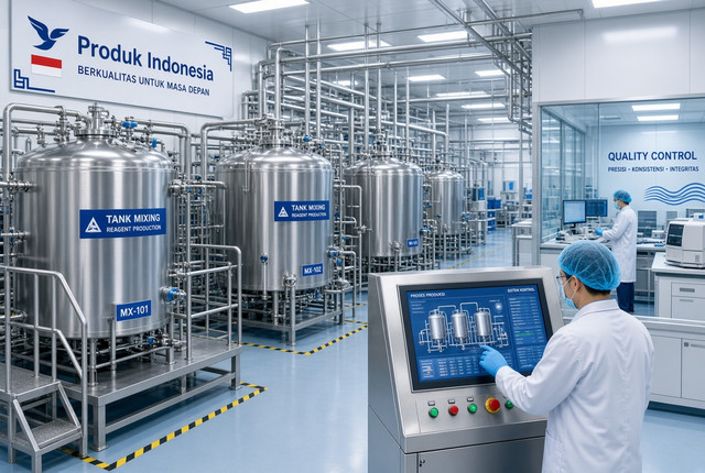 Labotiq produksi reagen laboratorium lokal Indonesia