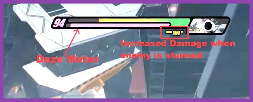 Zenless Zone Zero boss daze meter and stagger state