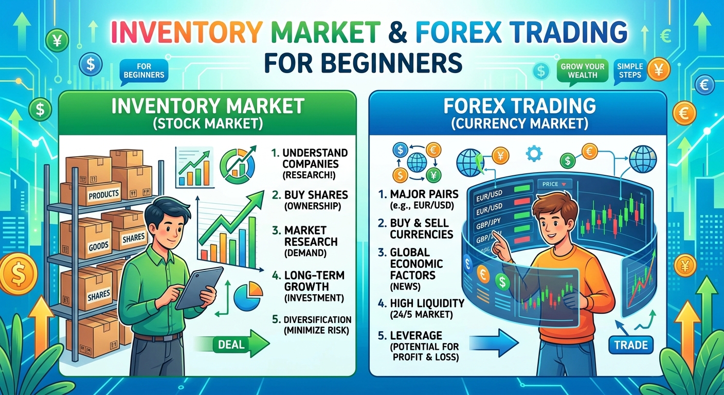 Inventory Market Buying and Selling and Forex Trading for Beginners Inventory Market Buying and Selling and Forex Trading for Beginners