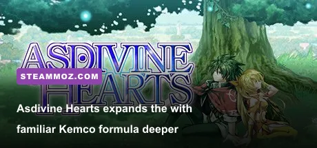 Asdivine Hearts party fighting enemies in a colorful turn-based battle