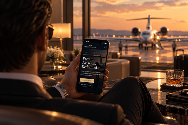 Private Jet Executive - The Art of Private Aviation