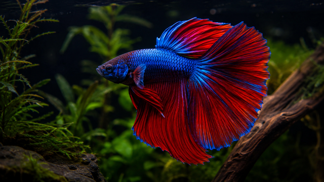 Beautiful Betta Fish