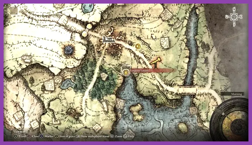 Secret underground tunnels through Helden's Fall 2 world map
