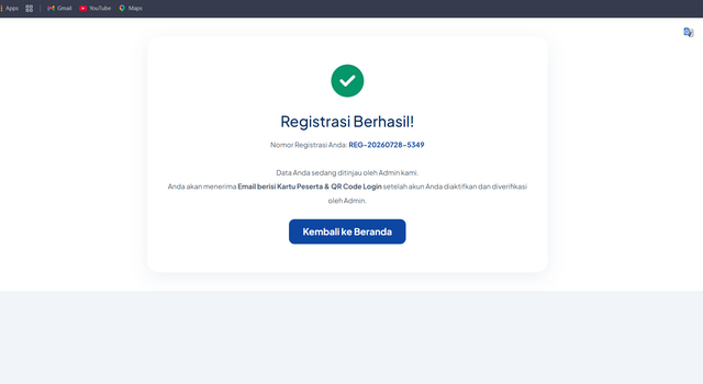 Menunggu Verifikasi