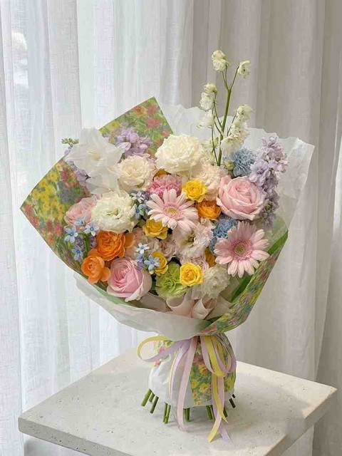 Custom Pastel Bouquet