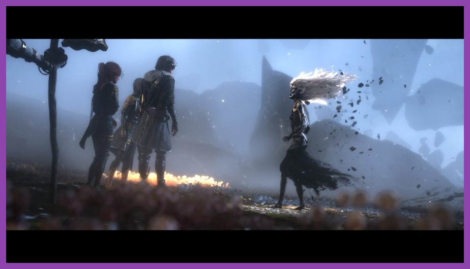 Endgame Paintress boss encounter visual in Clair Obscur Expedition 33