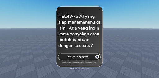 Cuplikan dalam game dari project terdahulu