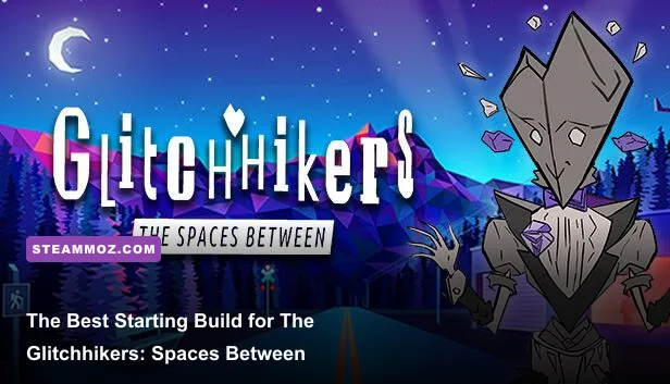 Glitchhikers The Spaces Between nighttime highway gameplay with neon lights
