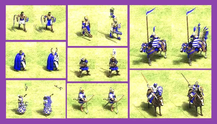 S-tier weapon units deployed in standard formation