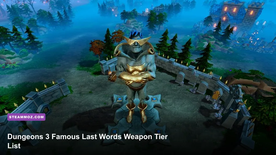 Dungeons 3 Famous Last Words dungeon army preparing for battle