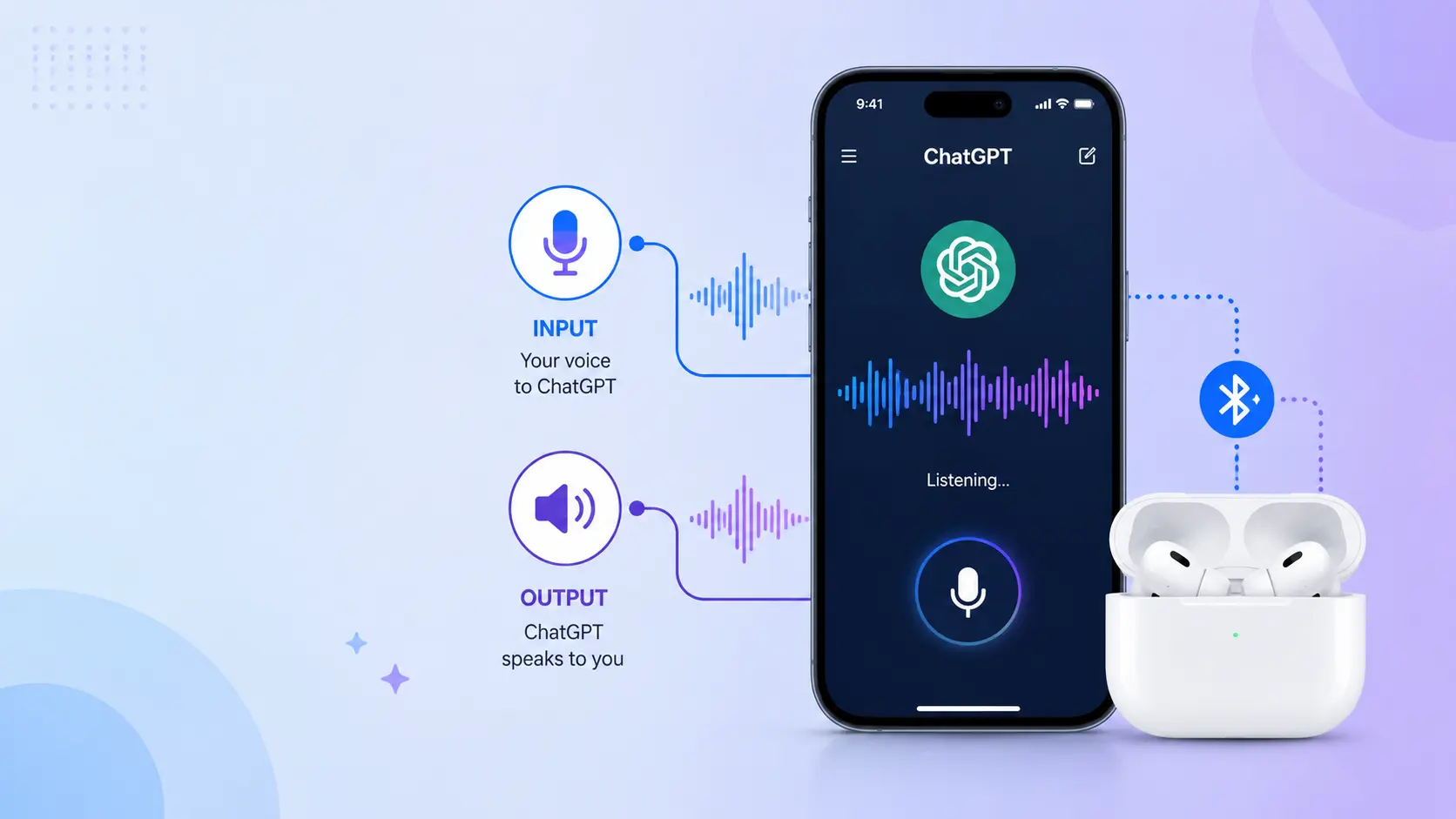 Bluetoothイヤホンでchatgptの音声が聞こえない・声を拾わない時の完全解決ガイド