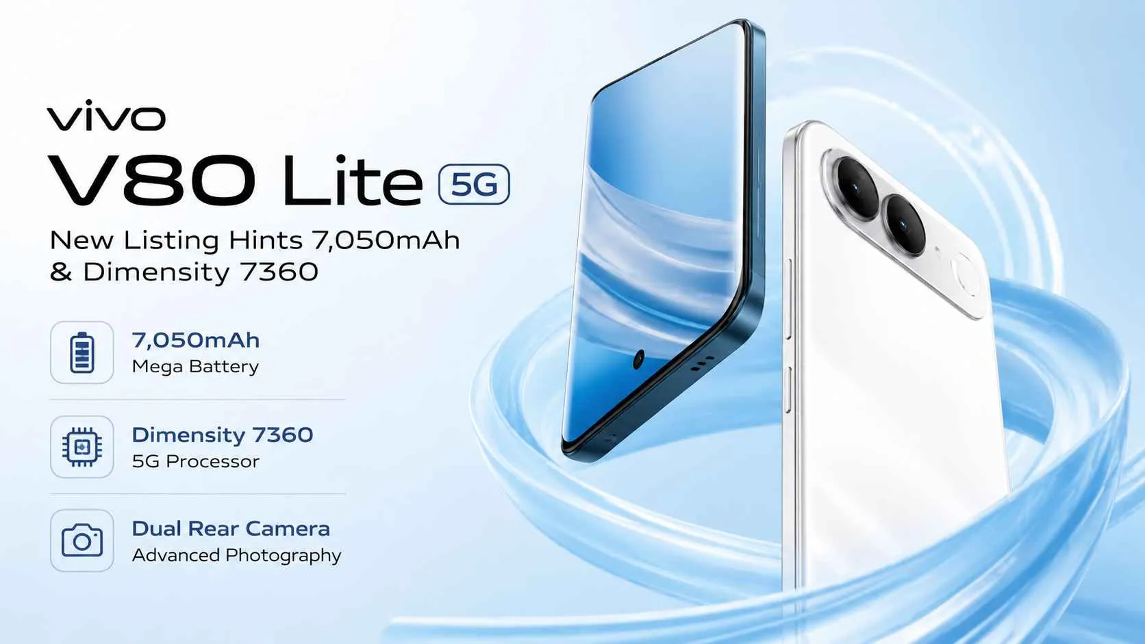 Spesifikasi Vivo V80 Lite: Layar AMOLED & Desain Ramping