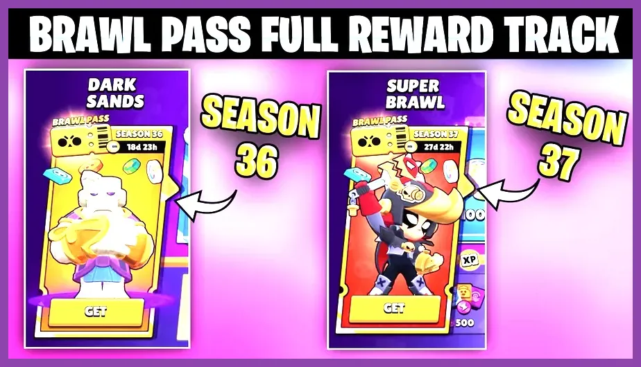 Brawl Pass progression track with credit rewards