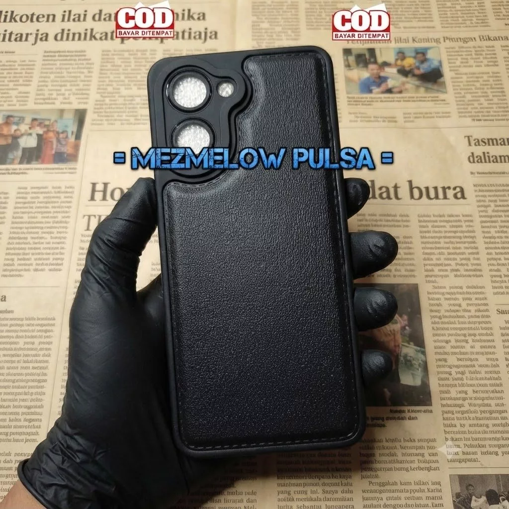 Caseng Soft Case Softcase Leather Casing Case REALME C33