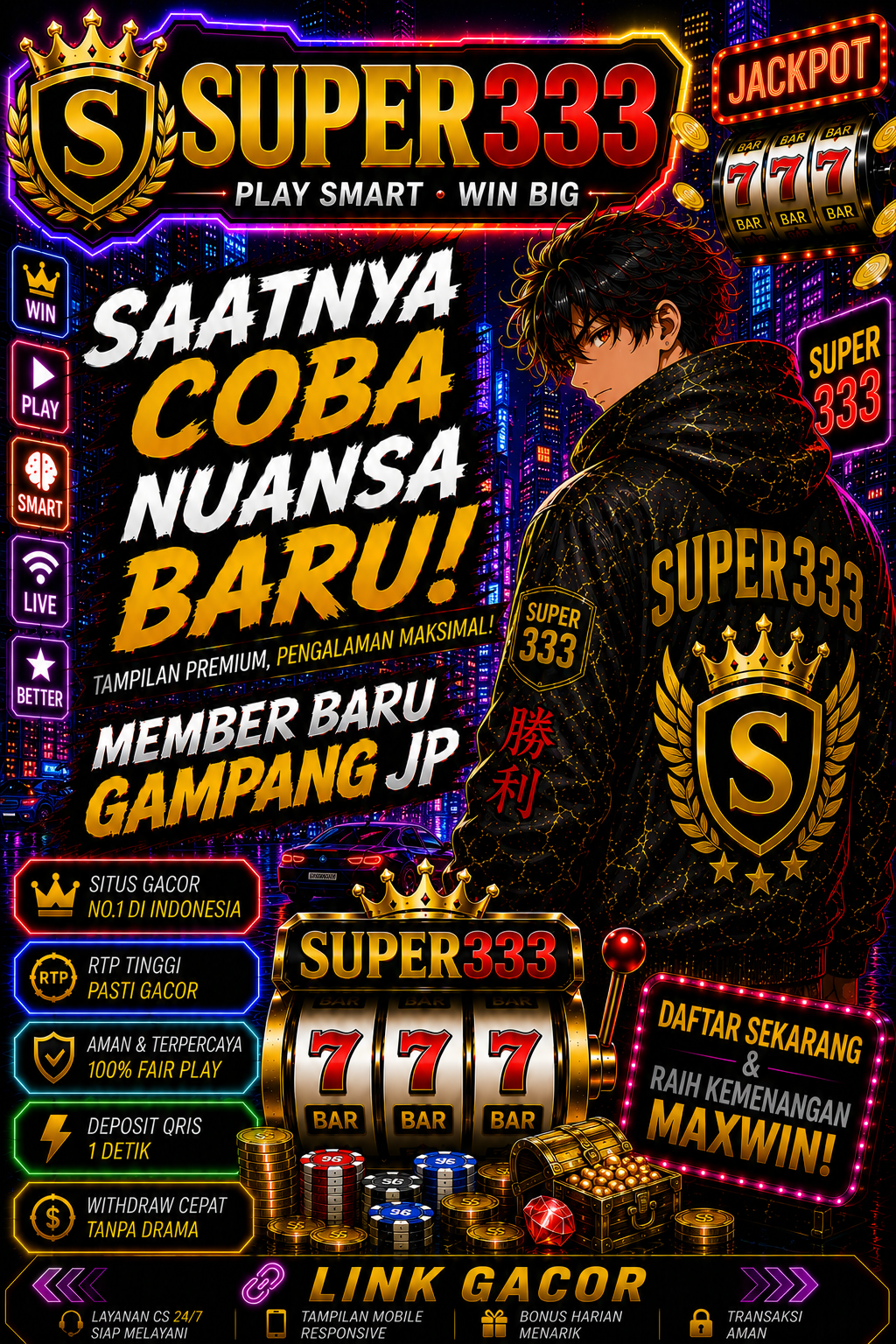 Super333 : Rekomendasi Akses Login Cepat Jepe Disini Banyak Bonus Buat Anda