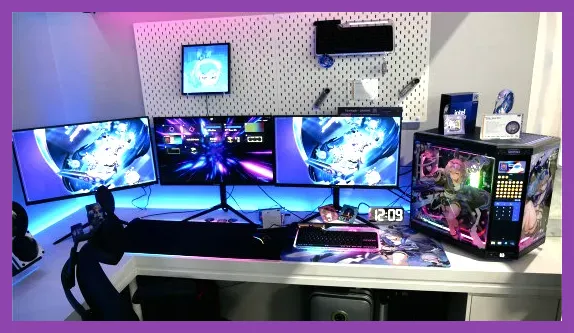 Android gaming phone with cooling fan running a demanding gacha game