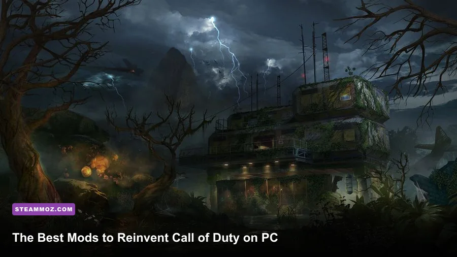 Call of Duty Black Ops III custom Zombies map running on PC