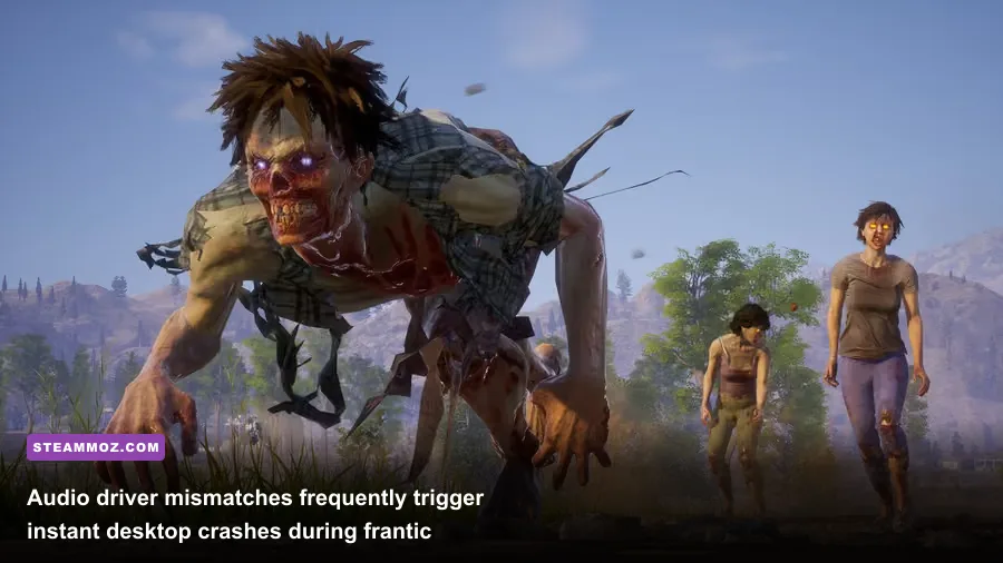 Intense combat encounter against a fast Feral zombie in State of Decay