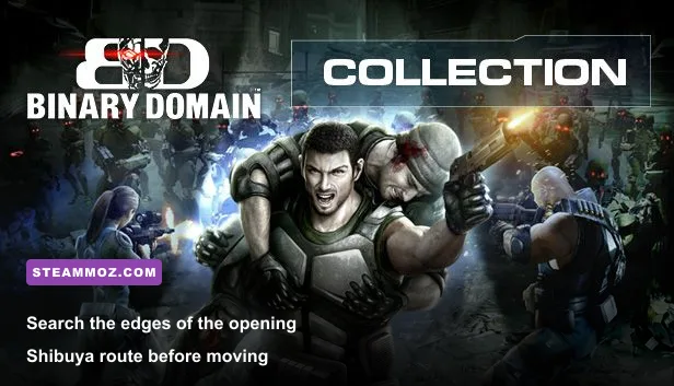 Binary Domain Shibuya underground area with hidden collectible location