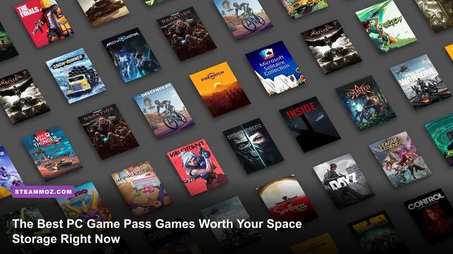 Xbox PC Game Pass desktop launcher showcasing top PC gaming titles