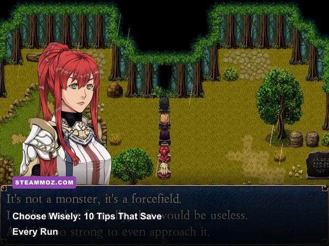 Choose Wisely gameplay showing a major decision screen