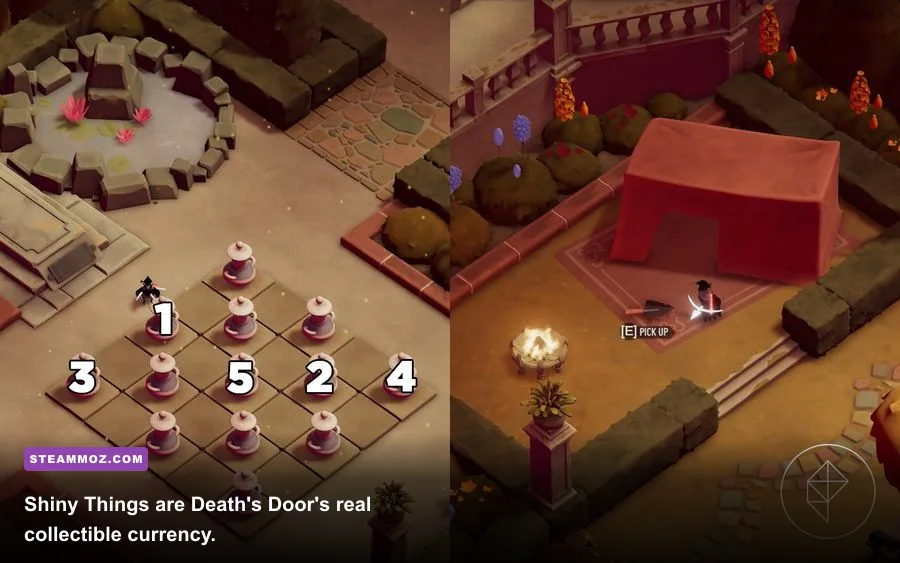 Death's Door Reaper exploring the Cemetery while searching for shiny things