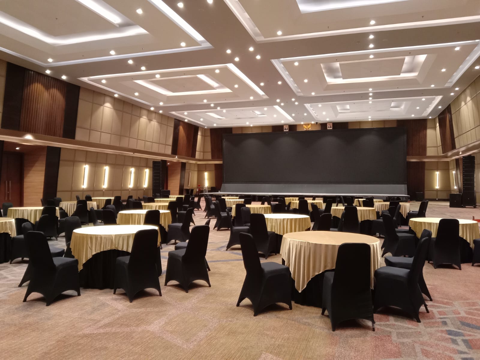 Area tamu dengan tenda sewaan WIMA TENDA