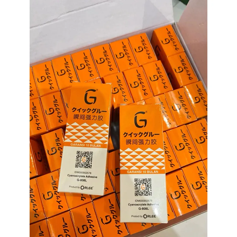 GROSIR Lem Korea Lem Kuat G cair Serbaguna Plastik Karet Kayu Super Glue Asli Orlee Original Garansi Merk Orlee Barcode Asli Lem Setan Kuat - Gambar 2