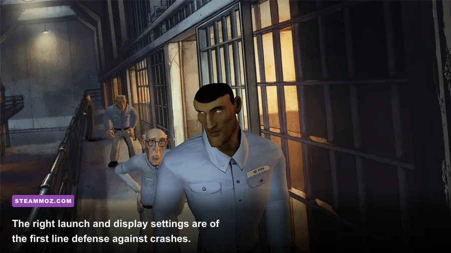 1954 Alcatraz PC graphics and display settings