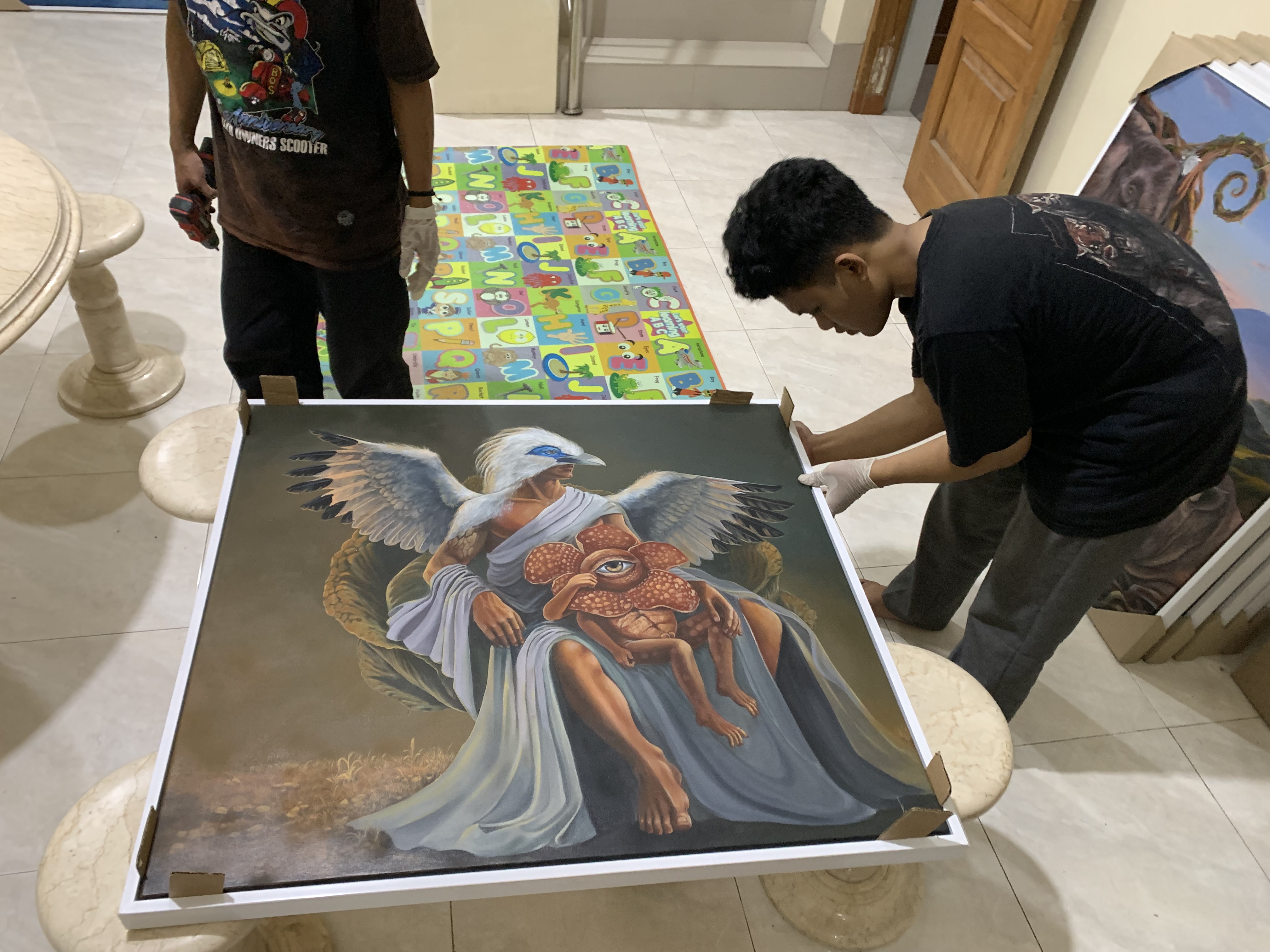 Hasil pengerjaan Sasana Pigura
