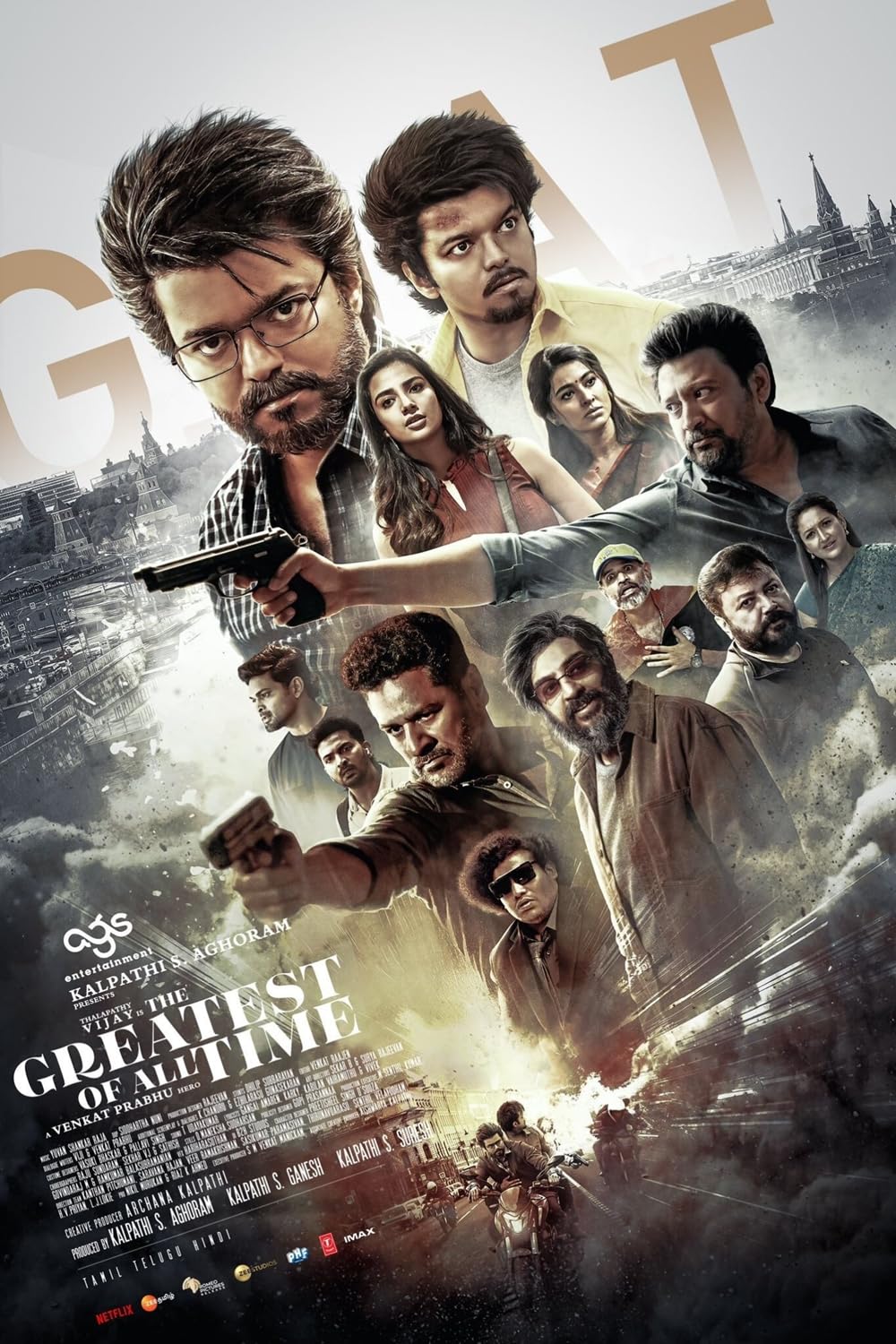 GOAT – The Greatest of All Time (2024) Hindi Dubbed Netflix 1080p – 720p – 480p