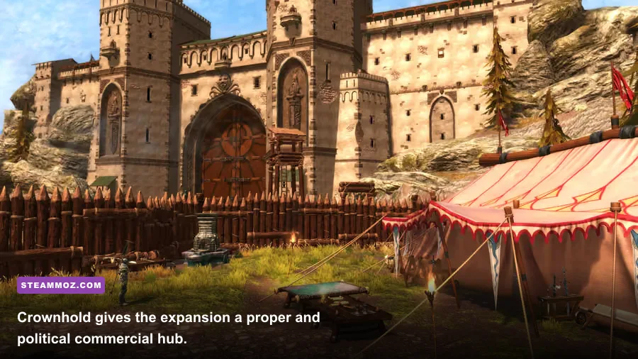 Crownhold city in Kingdoms of Amalur Re-Reckoning Fatesworn